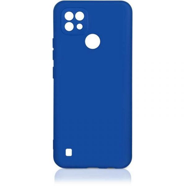 Чехол (клип-кейс) DF rmOriginal-11 [df rmoriginal-11 (blue)] для Realme C21, синий