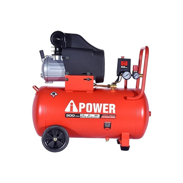 Компрессор A-iPower AC240/50D 1.2 кВт, 240 л/мин, 50 л