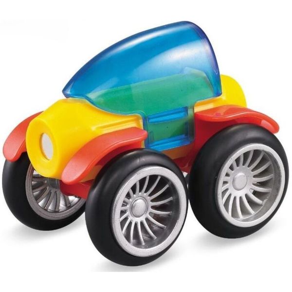 Конструктор Junfa toys 385j Машинка 4 деталей