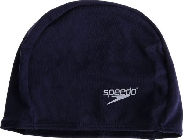 Шапочка для плавания Speedo Polyester Cap Junior Dark blue